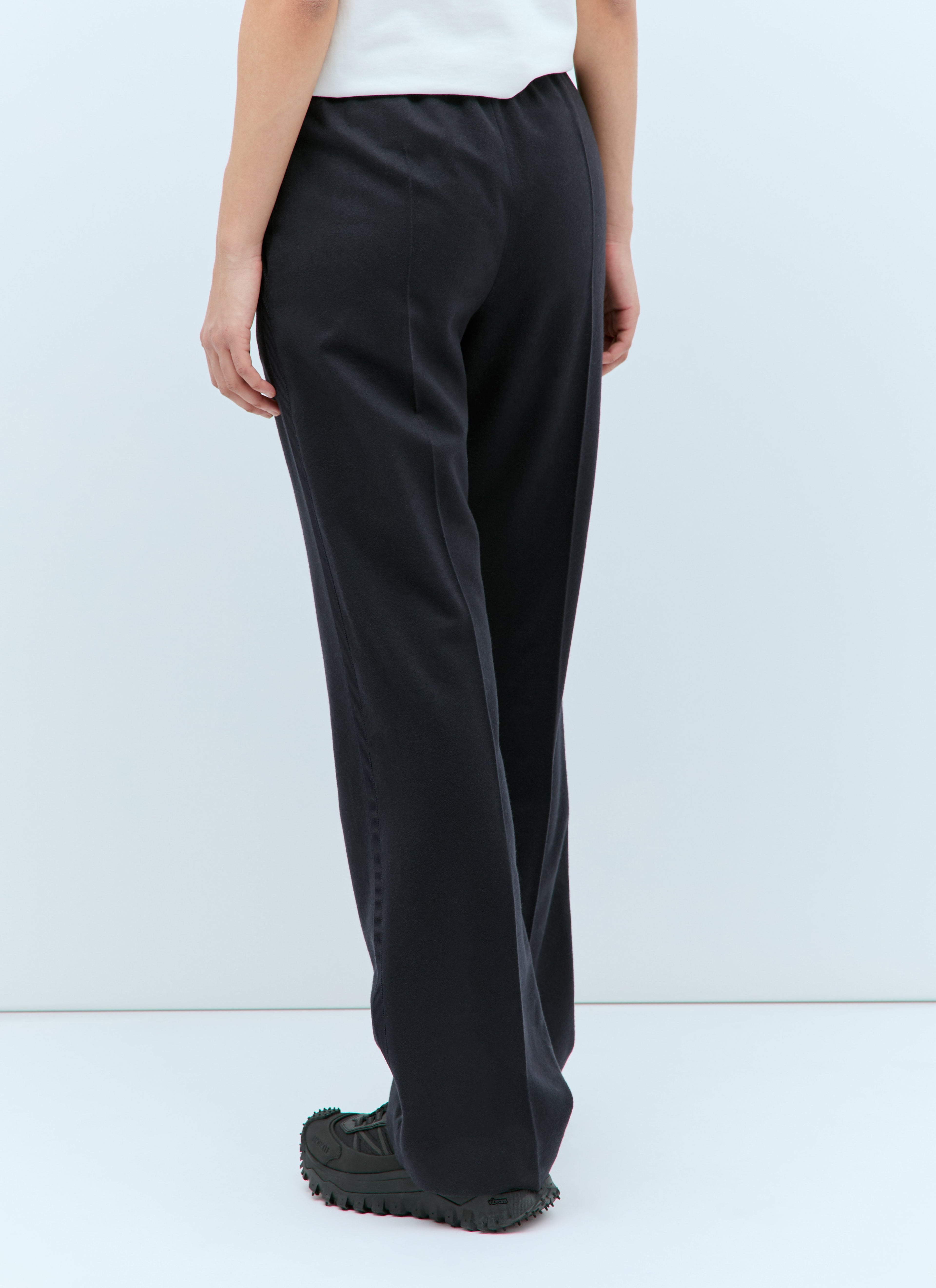 Moncler Women Wool-Blend Drawstring Trackpants by Luosophy
