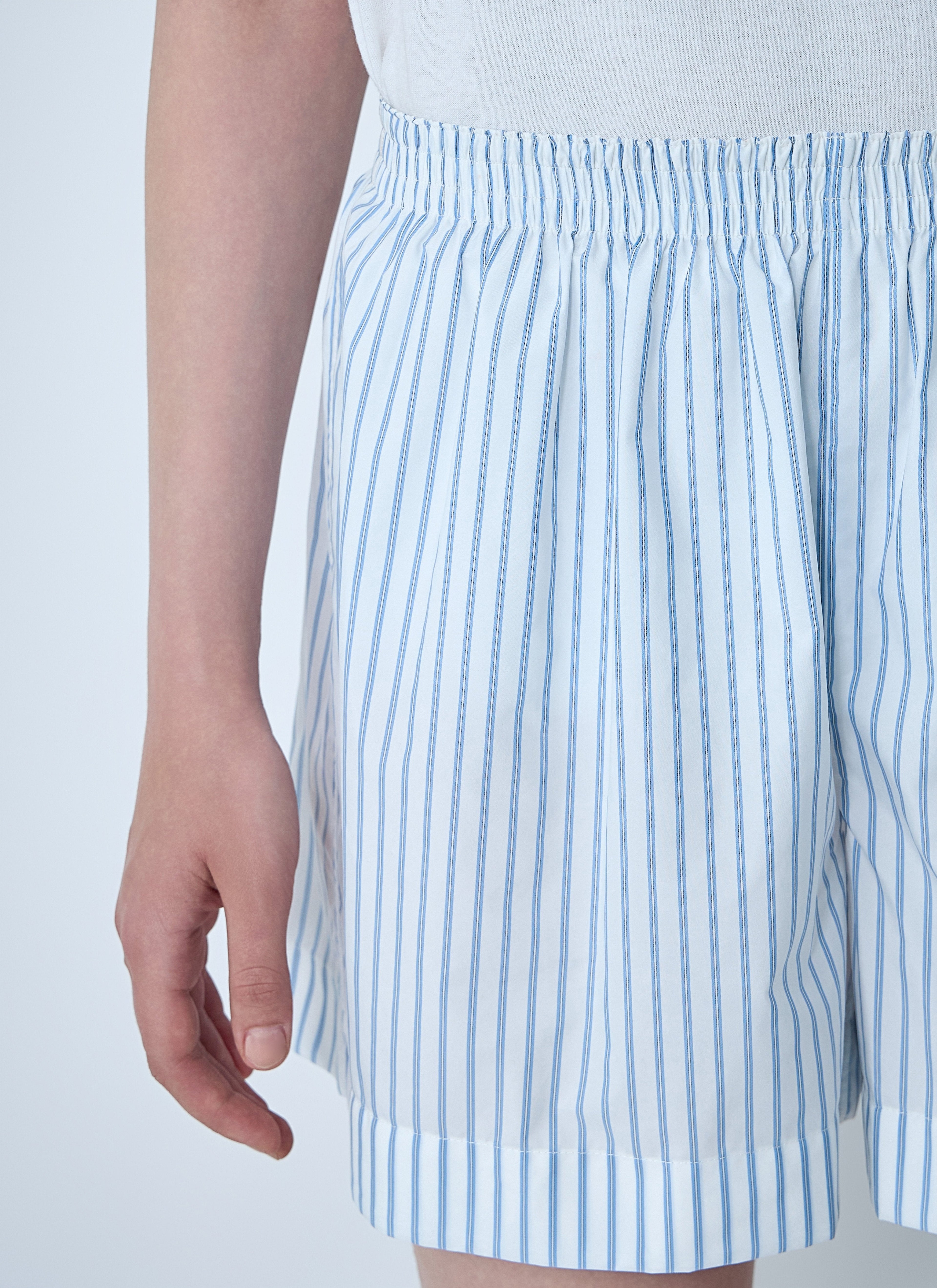 Moncler Women Striped Shorts by Luosophy