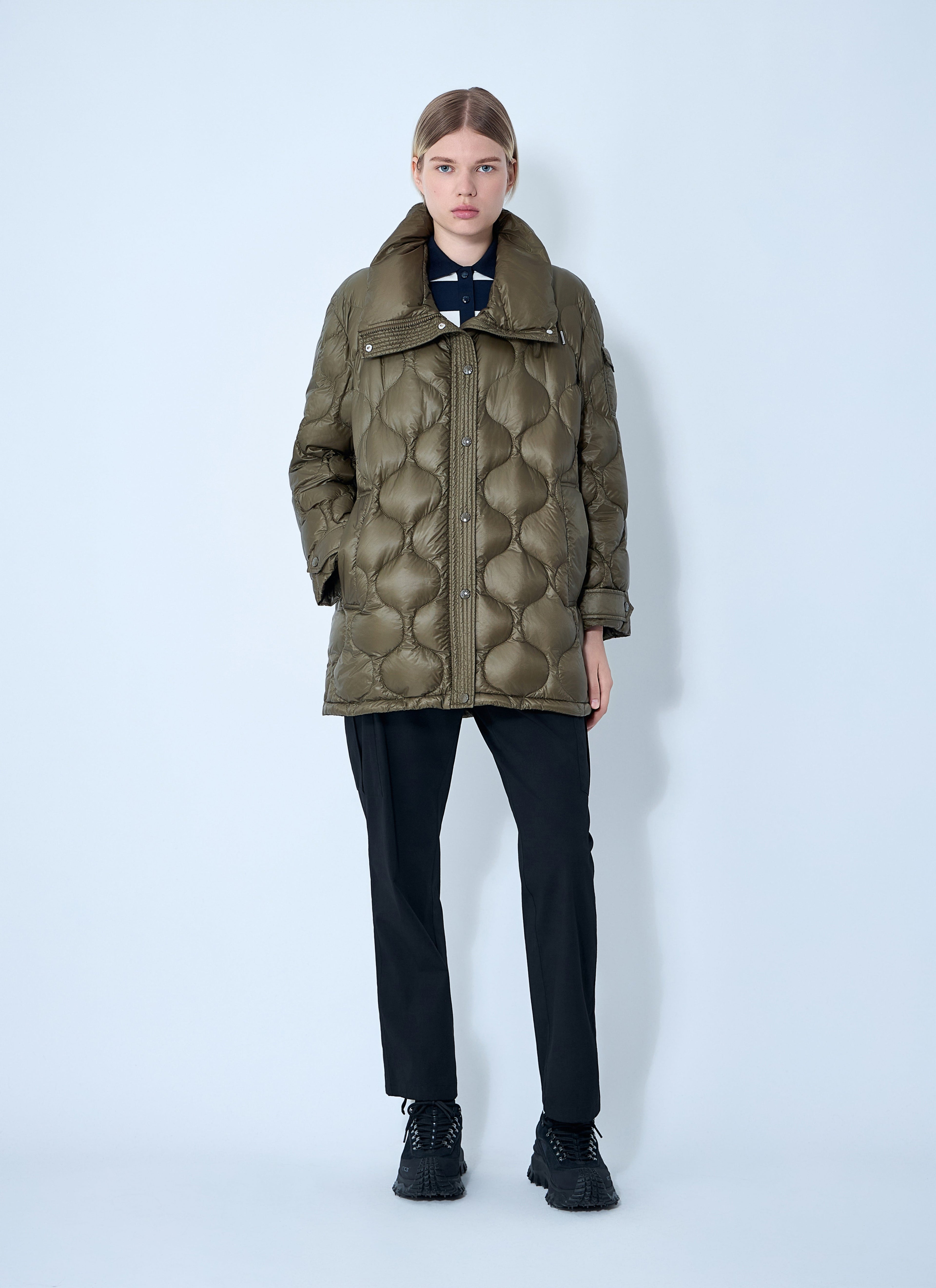 Moncler Women Lombi Short Parker Jacket by Luosophy