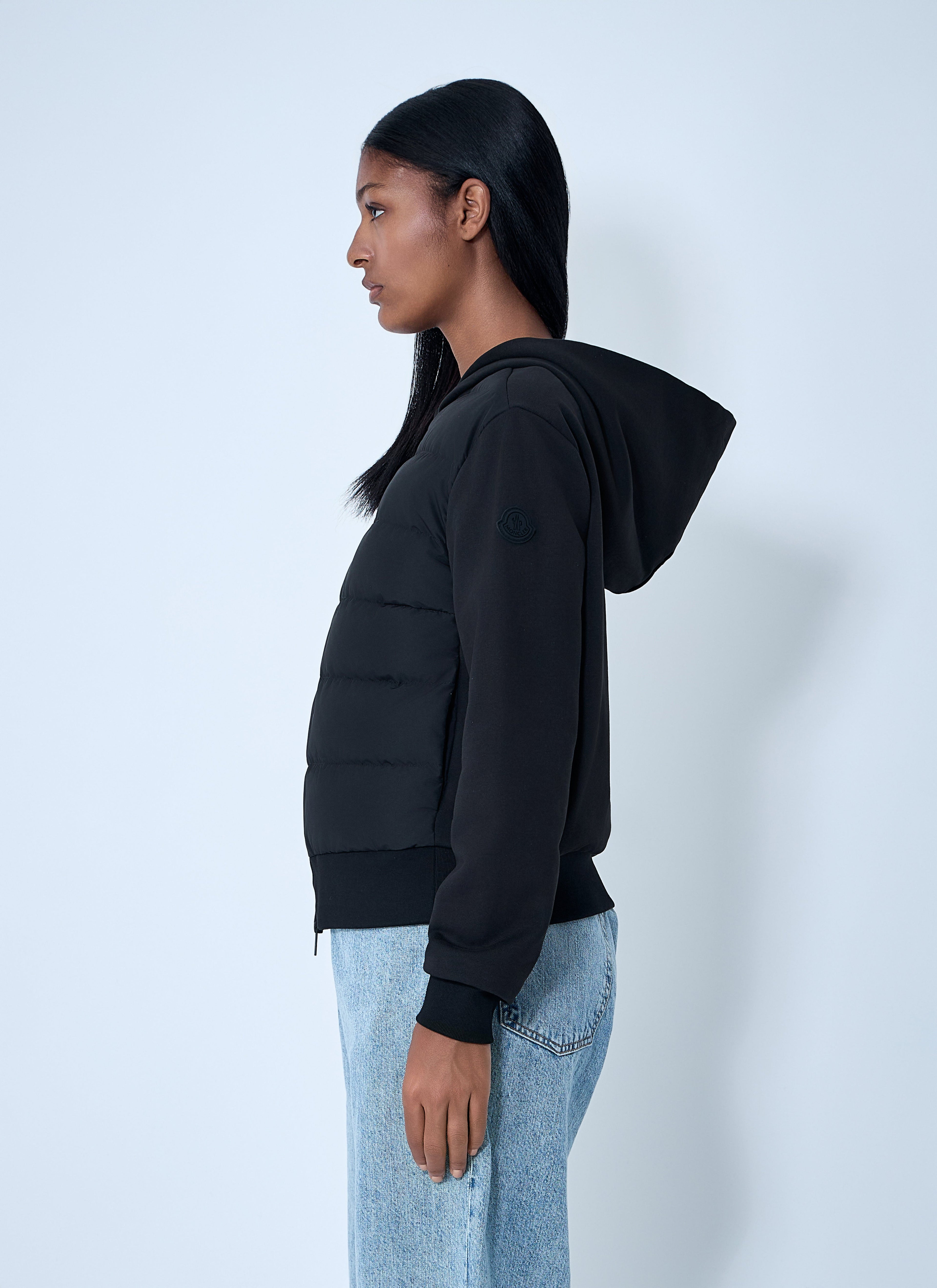 Moncler Women Quilted Hooded Cardigan by Luosophy