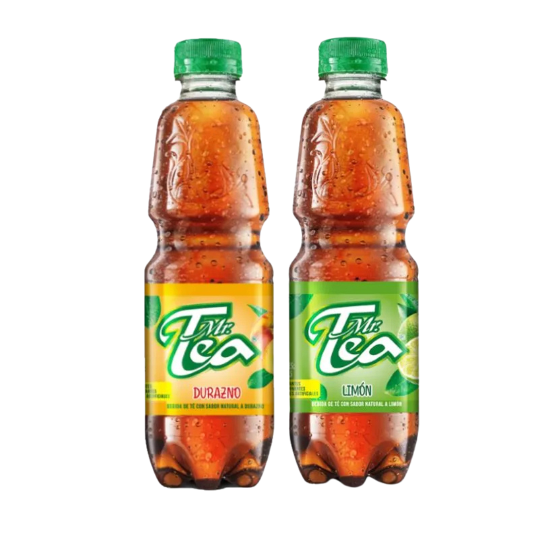 Mr. Tea 16 oz (Limón o Durazno) DestGlow