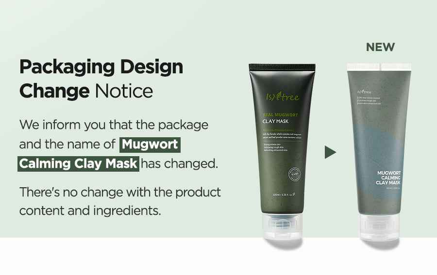 Isntree Mugwort Calming Clay Mask 100ml