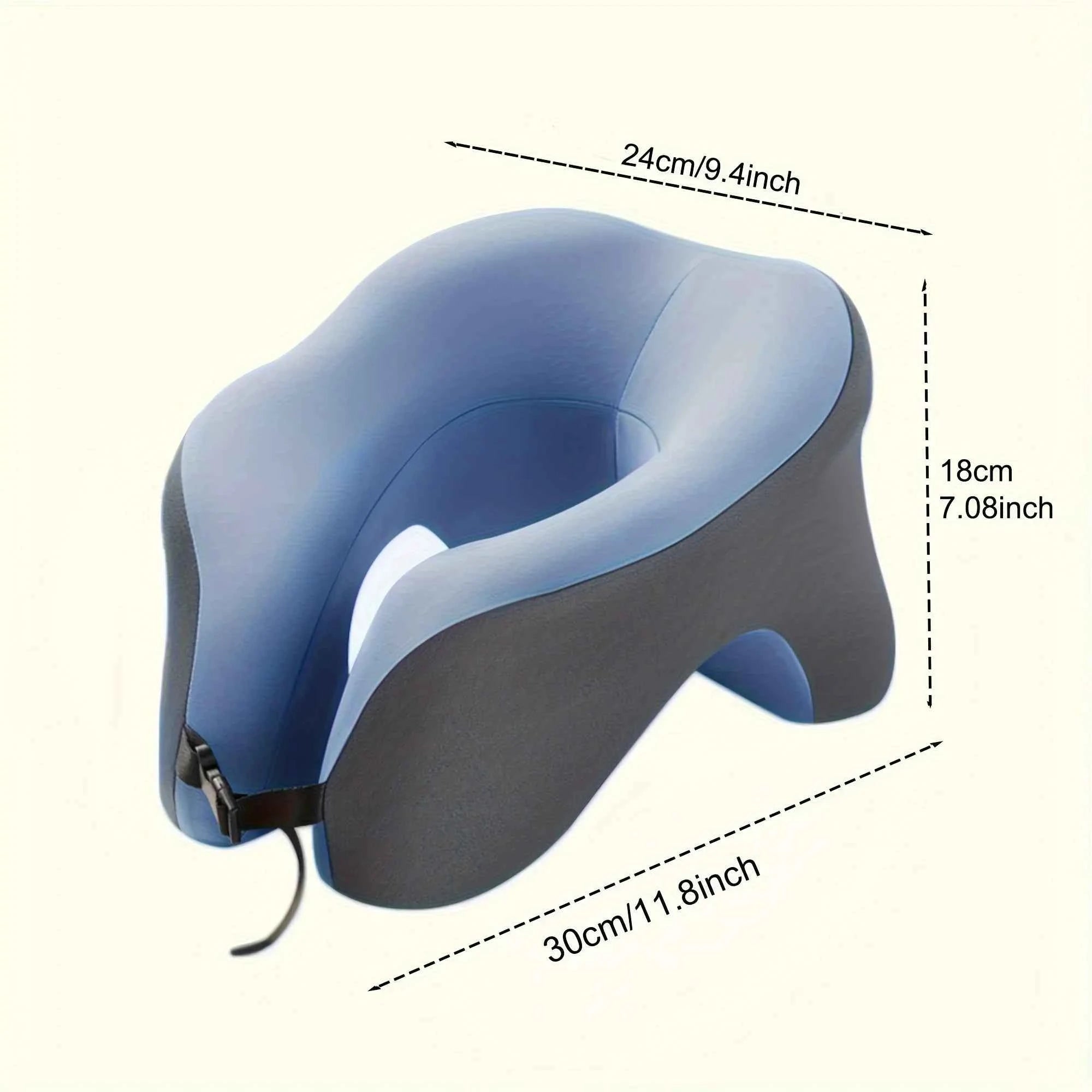 U-Shaped Travel Pillow – Multi-Functional Neck Support Cushion for Comfort & Relaxation