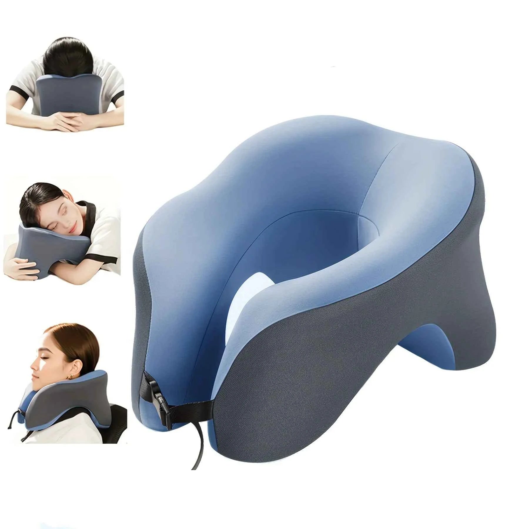 U-Shaped Travel Pillow – Multi-Functional Neck Support Cushion for Comfort & Relaxation