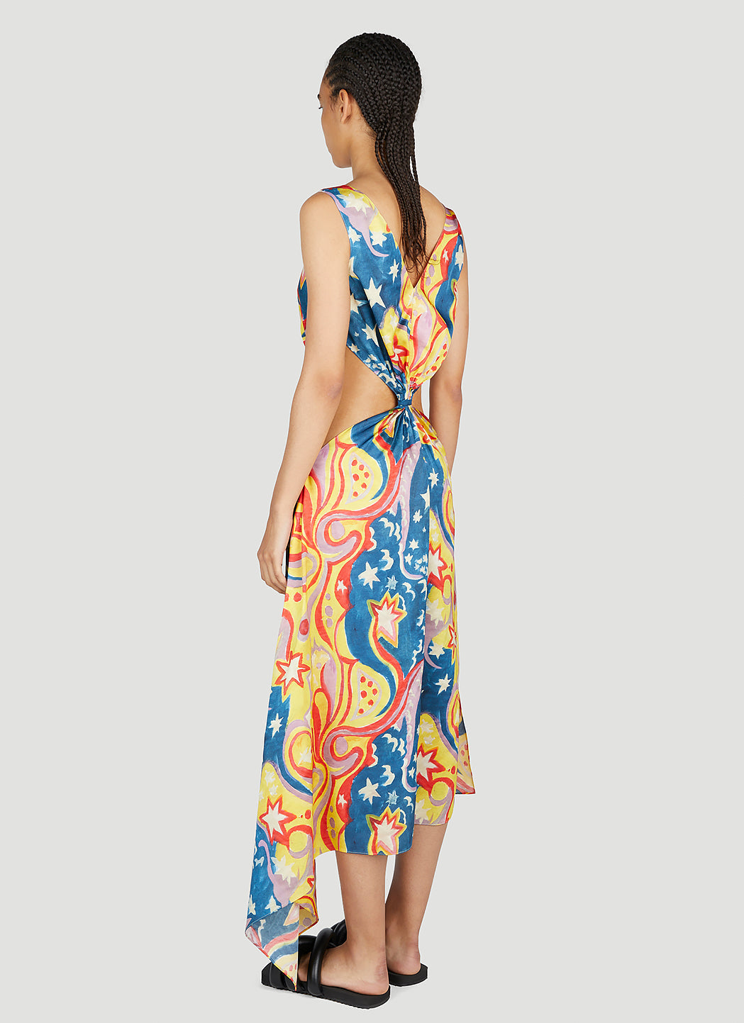 Marni x no vacancy women galactic paradise midi dress