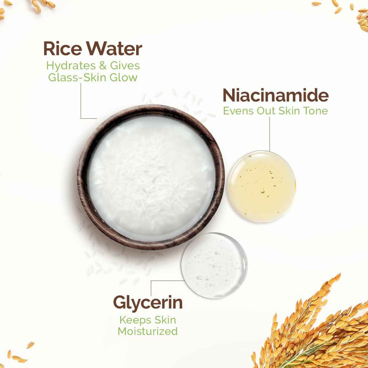 Mamaearth Rice Water Tone Up Face Cream with Rice Water & Niacinamide for Glass Skin