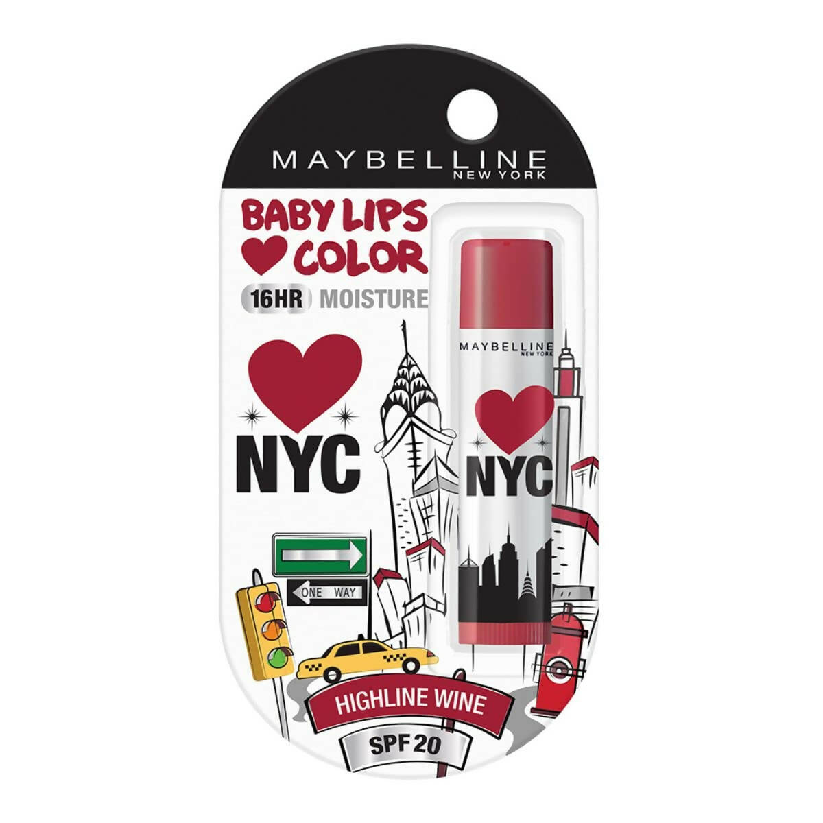 Maybelline New York Baby NYC Lip Balm - Highline Wine by Dista