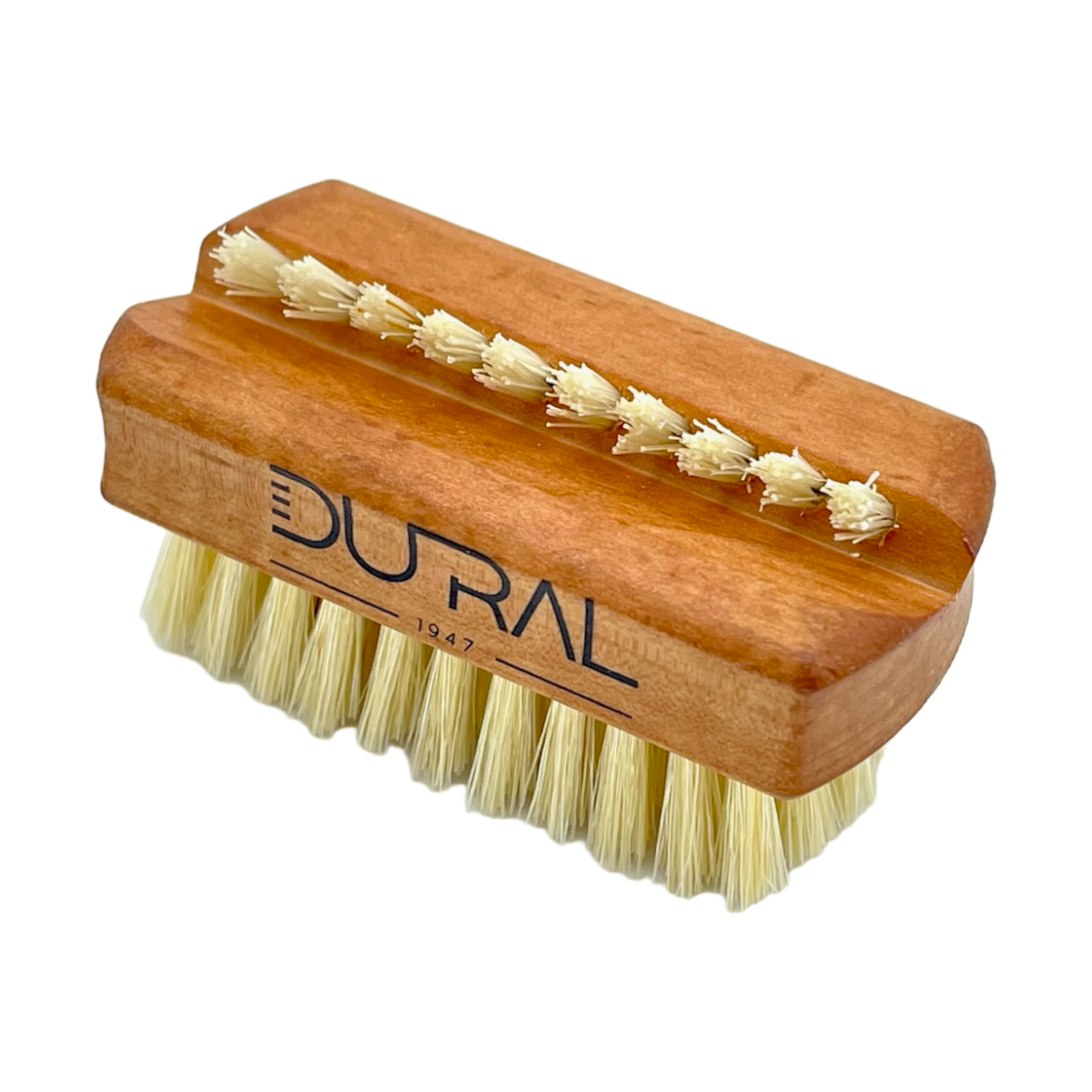Dural Pear wood hand/nail brush with natural bristles - 1 & 5 rows by Pasteur Pharmacy