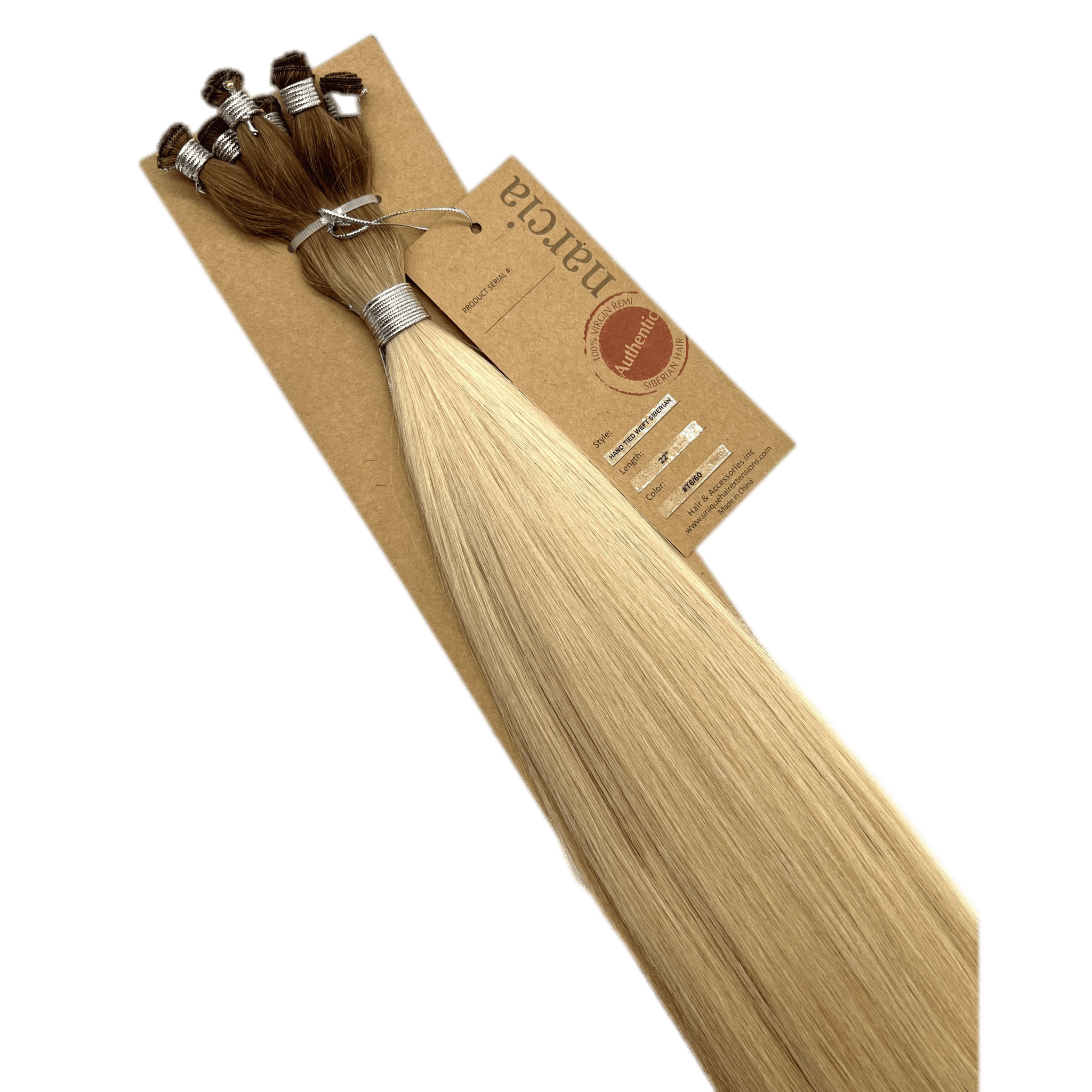 Narcia Remy Siberian Hand Tied Weft 22" (100g)