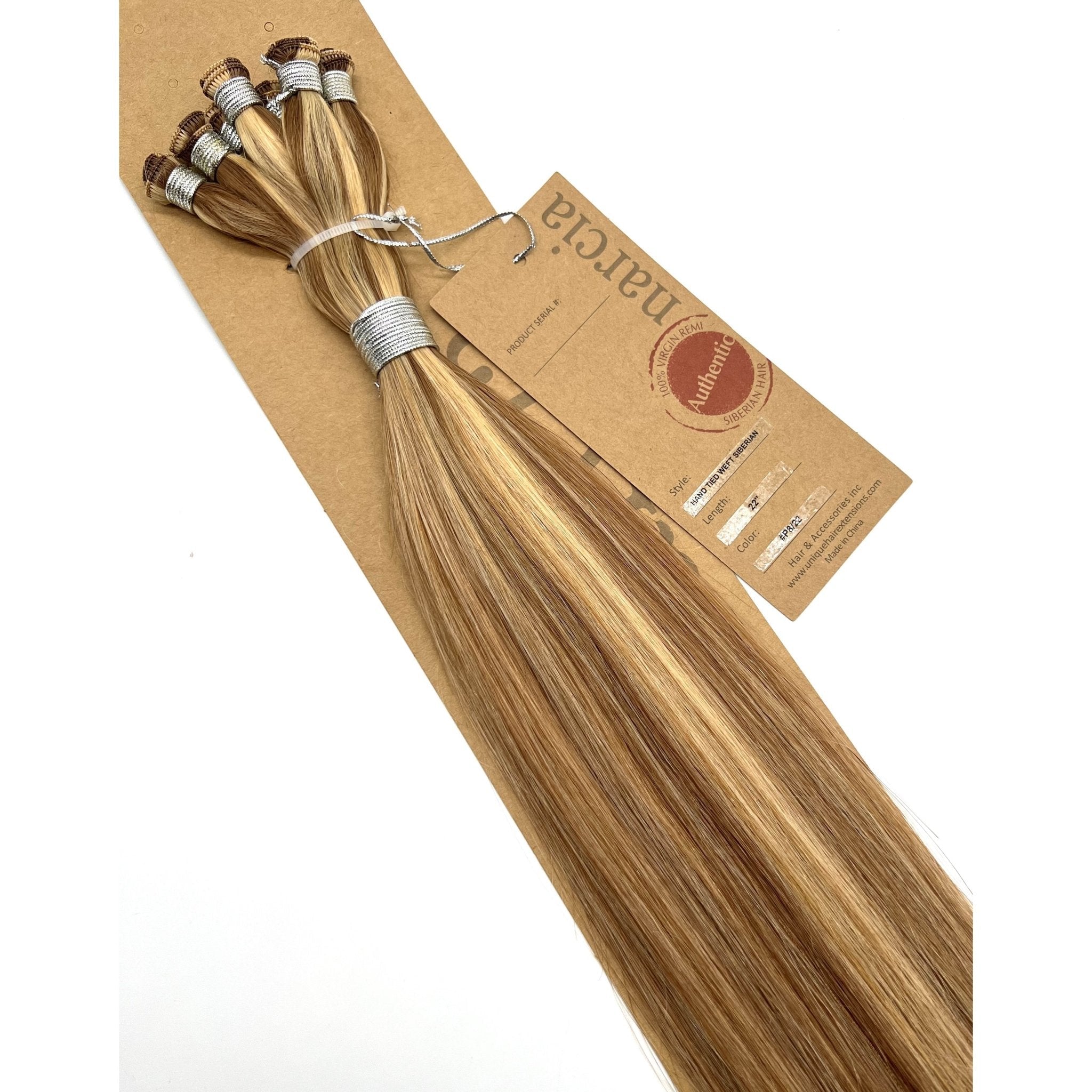 Narcia Remy Siberian Hand Tied Weft 22" (100g)