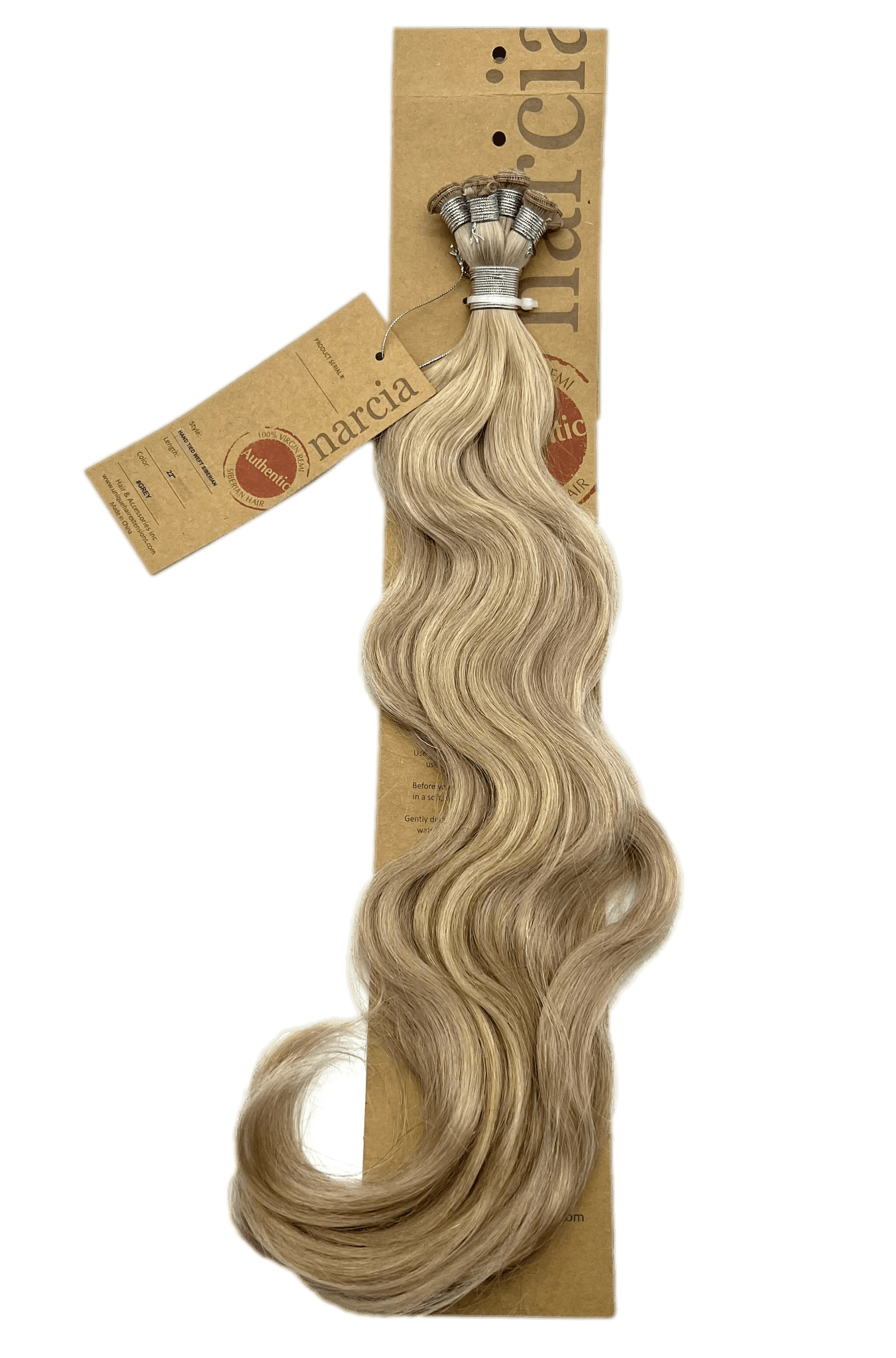 Narcia Remy Siberian Hand Tied Weft 22" (100g)