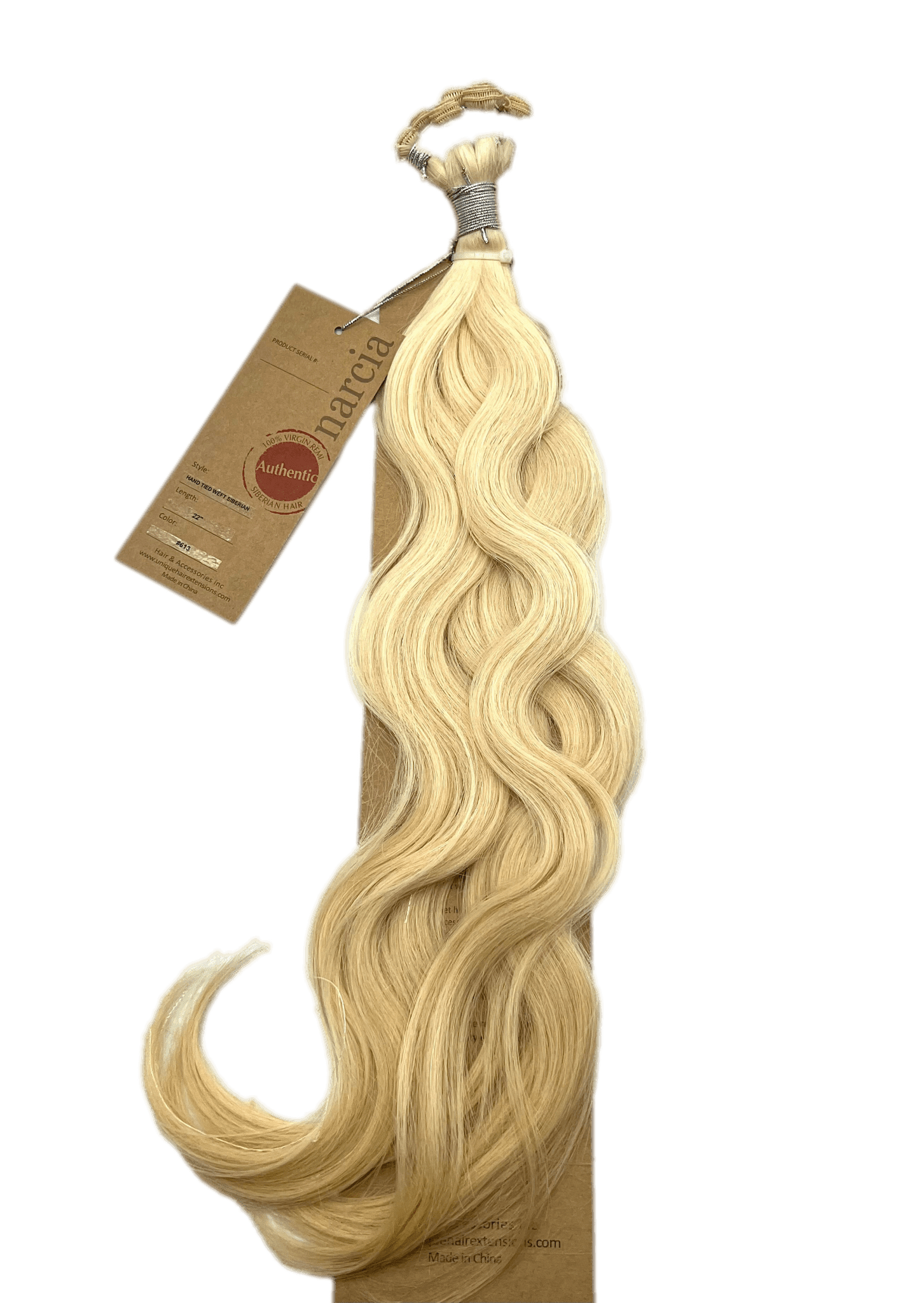 Narcia Remy Siberian Hand Tied Weft 22" (100g)