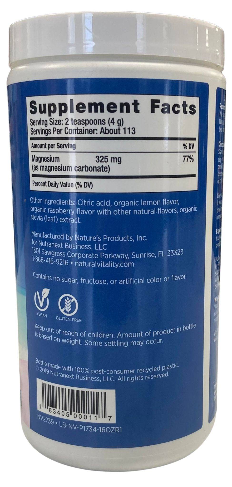 Calm Magnesium Supplement by Country Life Natural Foods