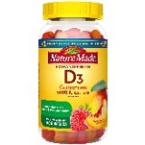 Nature Made Extra Strength Vitamin D3 5000 IU Gummies, 200 ct