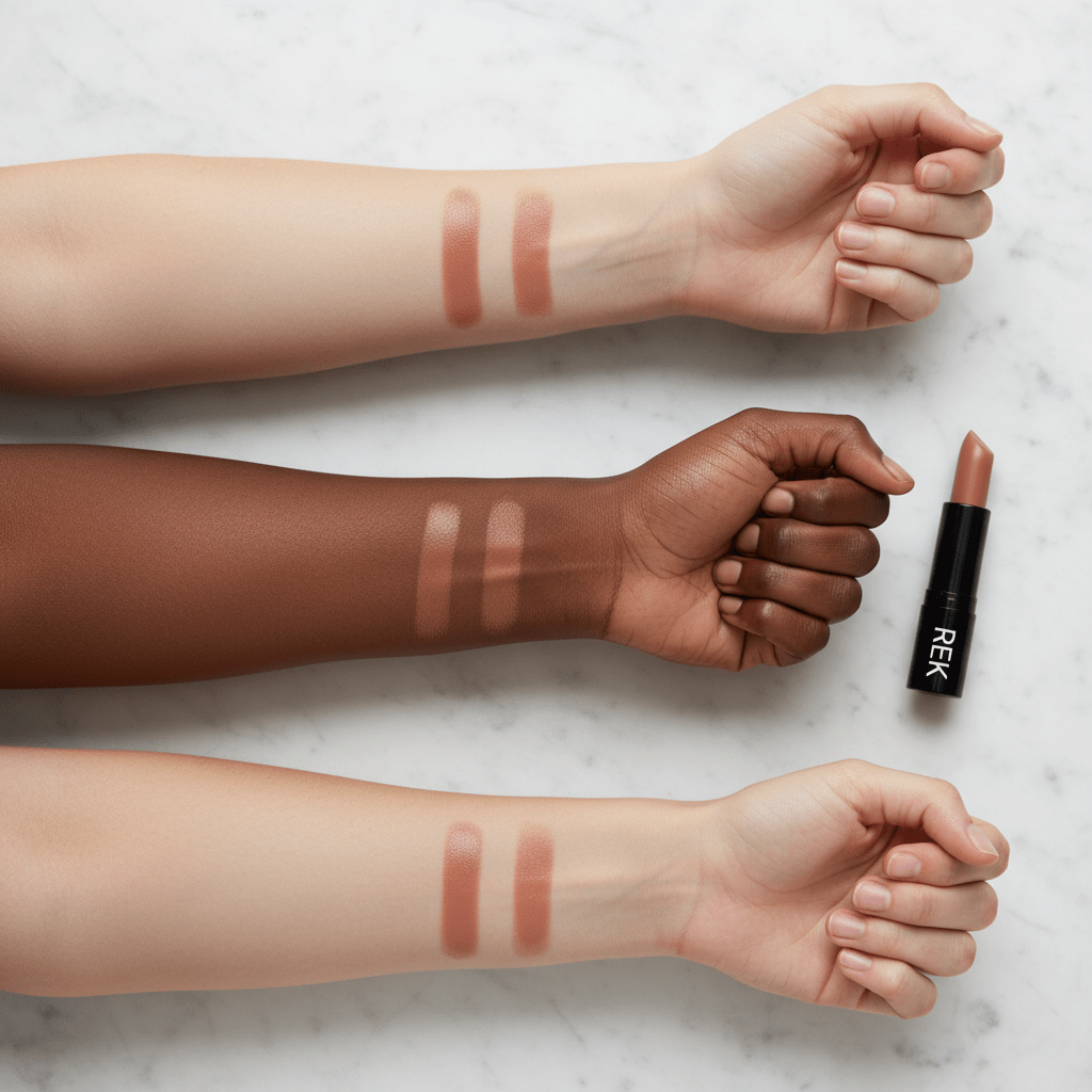 Cream Lipstick Collection | REK Cosmetics | Creamy Finish, Longwear Formula by REK Cosmetics