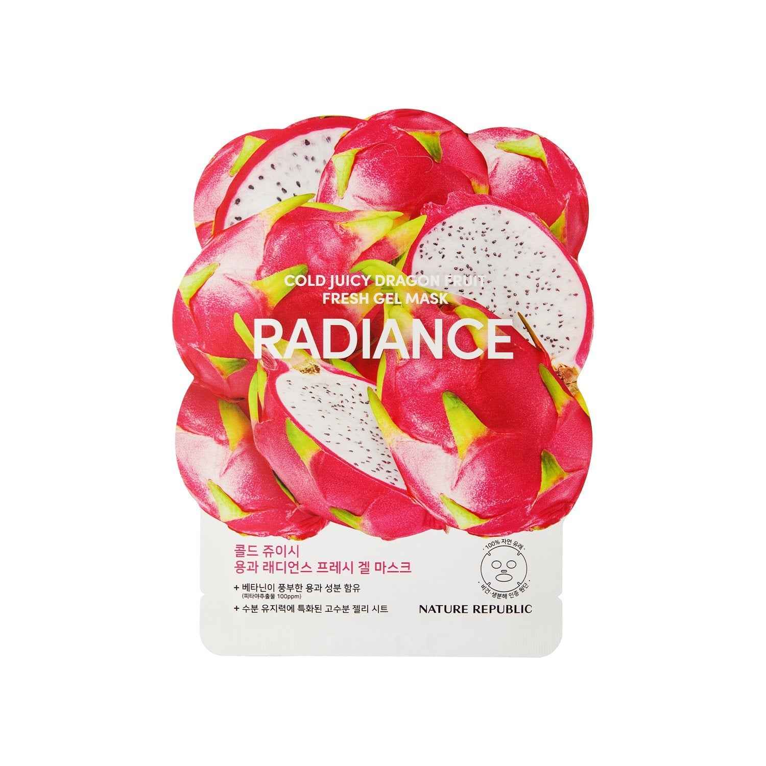 Cold Juicy Fresh Gel Mask Dragon Fruit Radiance
