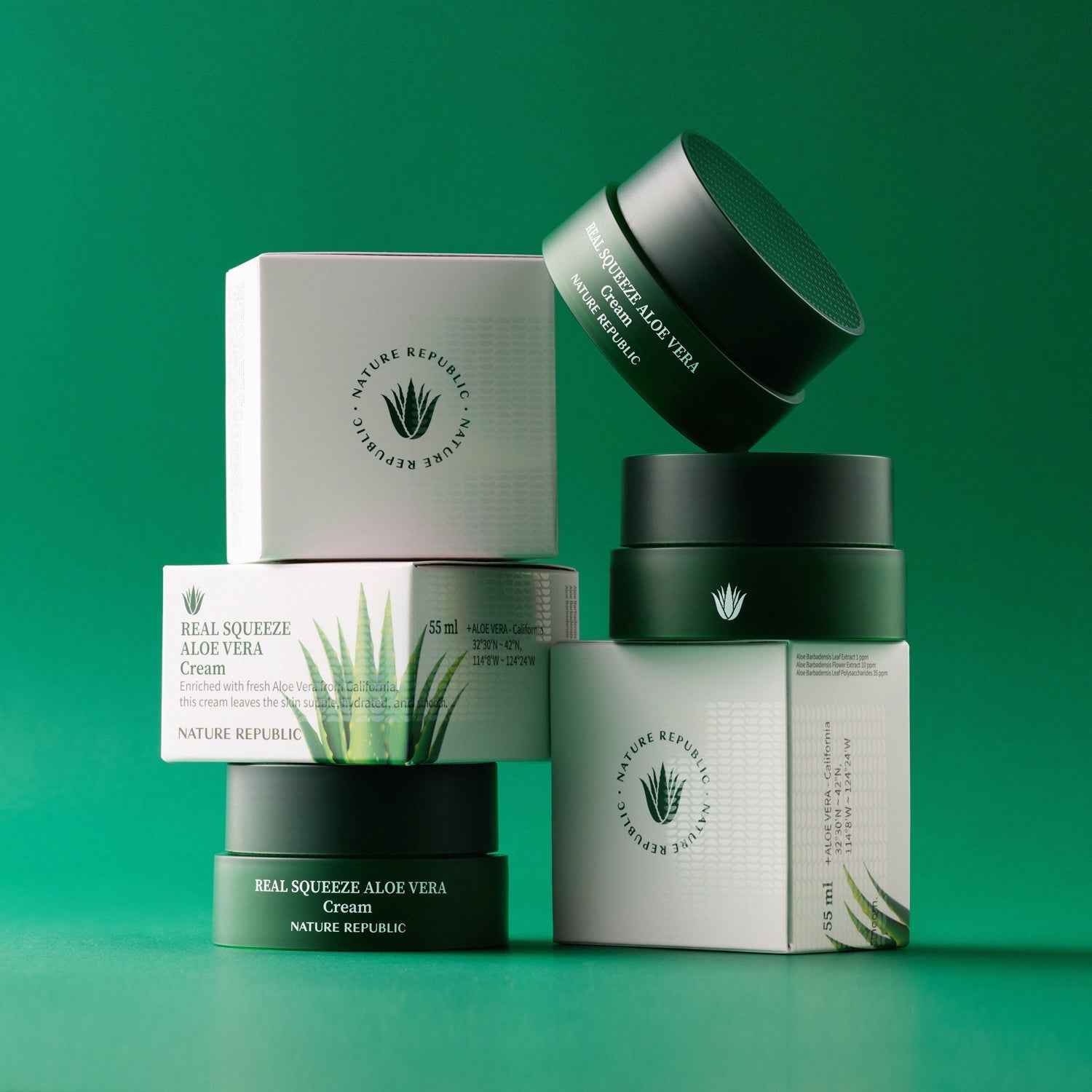 Nature Republic Real Squeeze Aloe Vera Cream