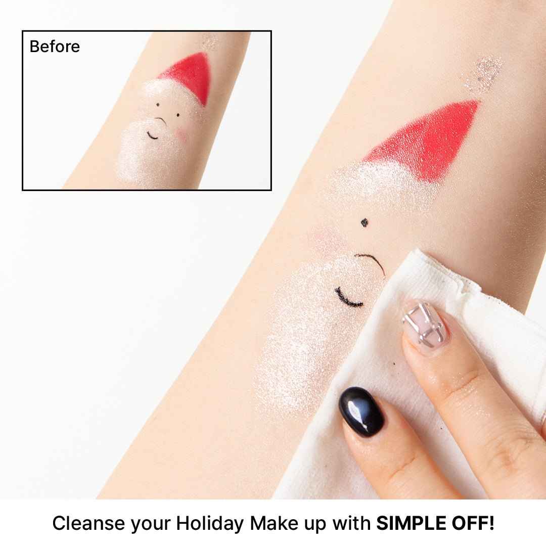 Simple Off Face & Eye Makeup Remover Water Proof Perfect Special Set