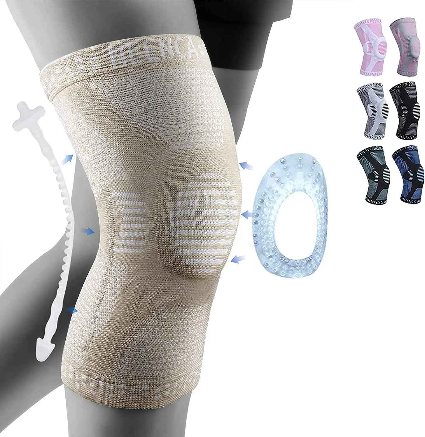 FlexiCopper™ Knee Brace – Copper Compression Support for Joint Pain Relief