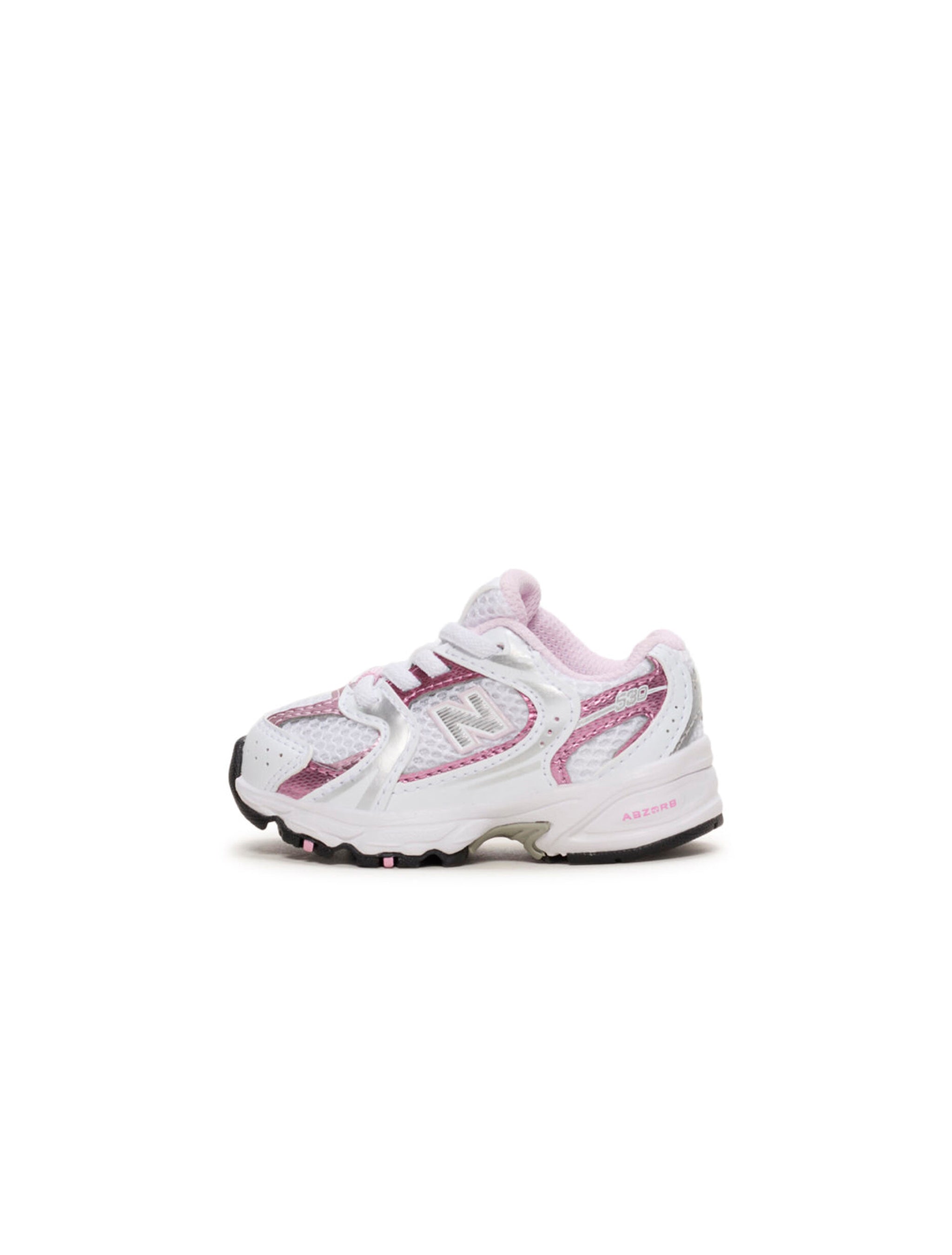 New Balance (PS) 530 Shoes - White/Pink by Denim Exchange