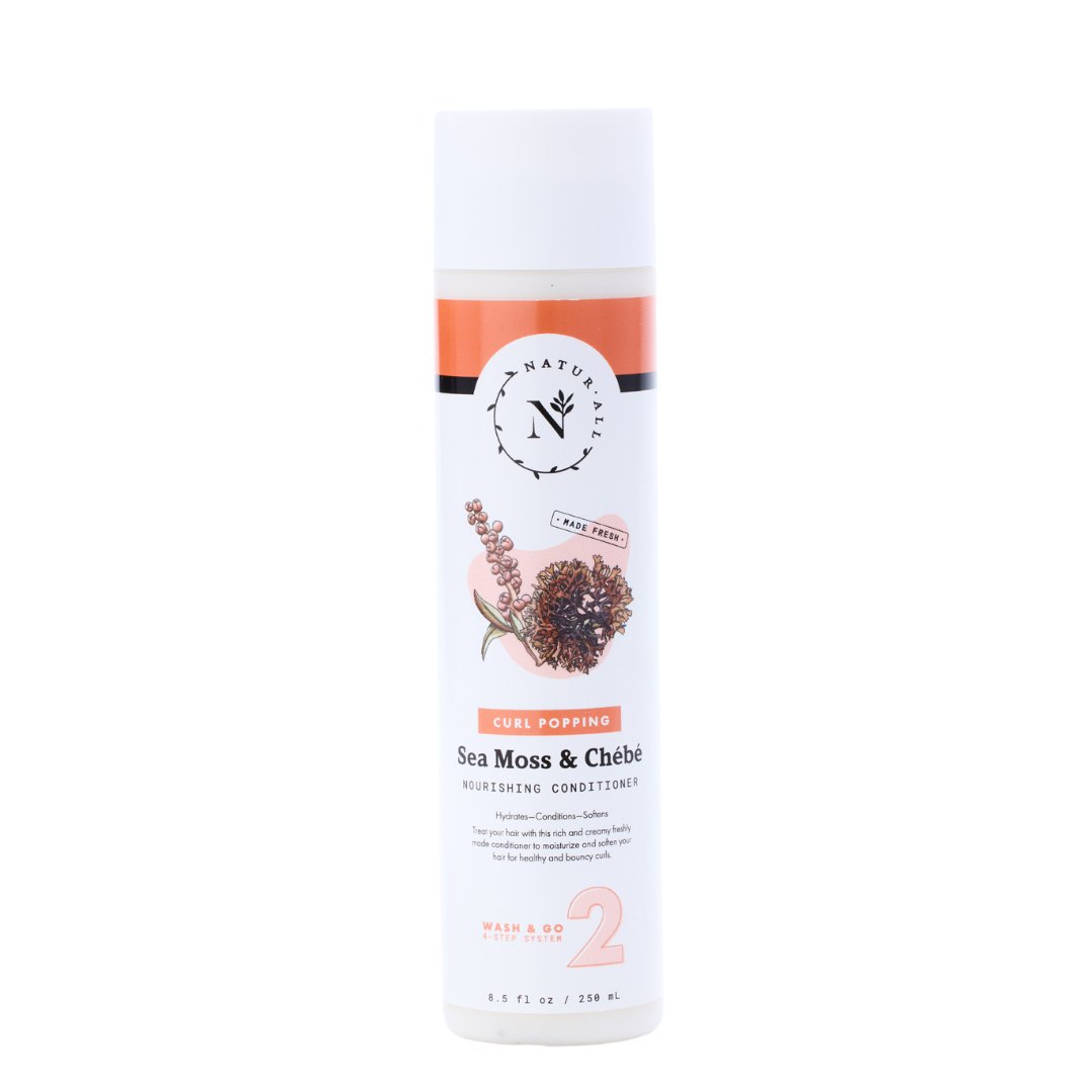 Wash & Go: Sea Moss and Chebe Rinse Out Conditioner by NaturAll