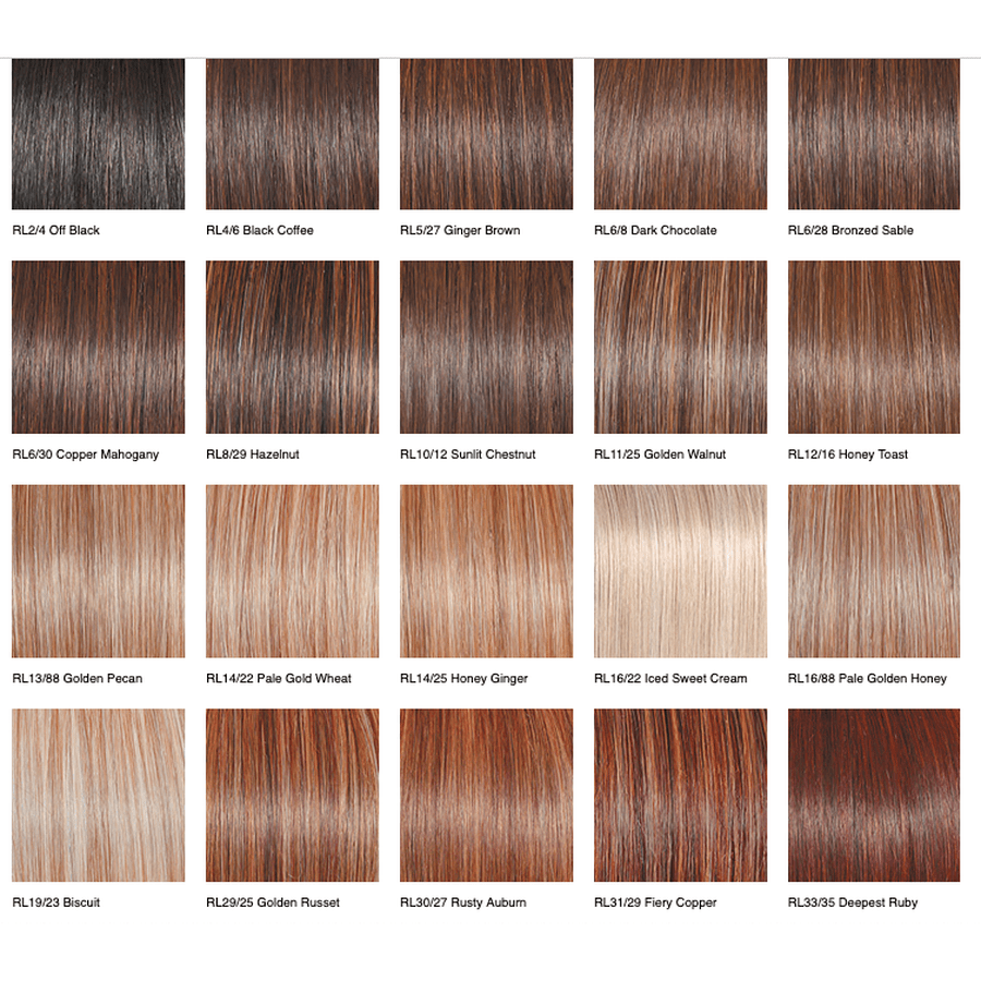 Raquel Welch Up Close & Personal Wig - Choose Color DestGlow