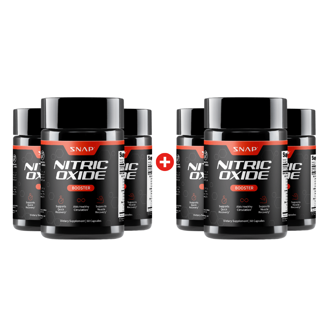 Nitric Oxide Booster - Buy 3 Get 3 Free by Snap Supplements