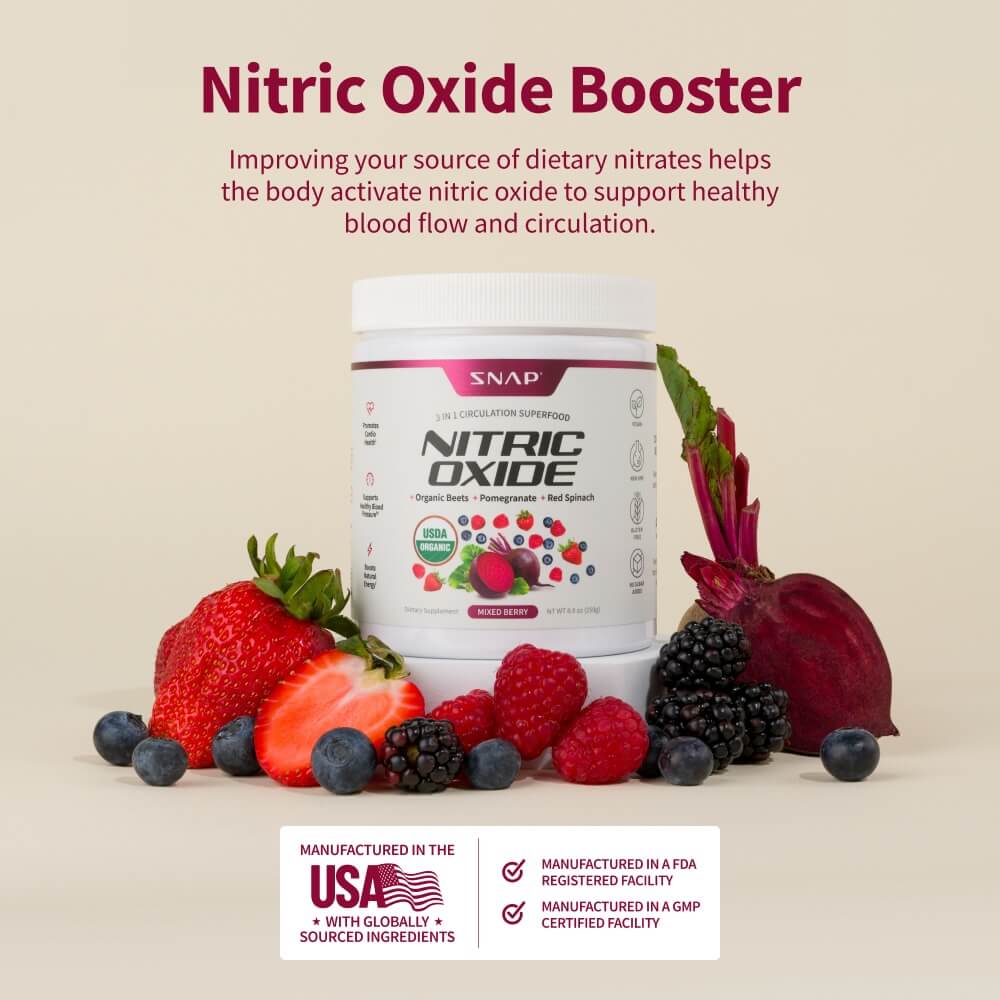Nitric Oxide Organic Beets - Mixed Berry Flavor - DestGlow