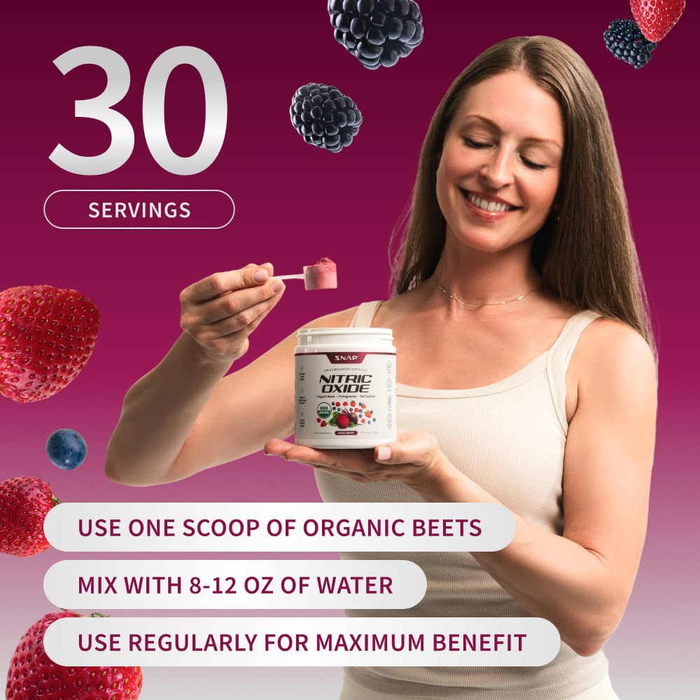 Nitric Oxide Organic Beets - Mixed Berry Flavor - DestGlow