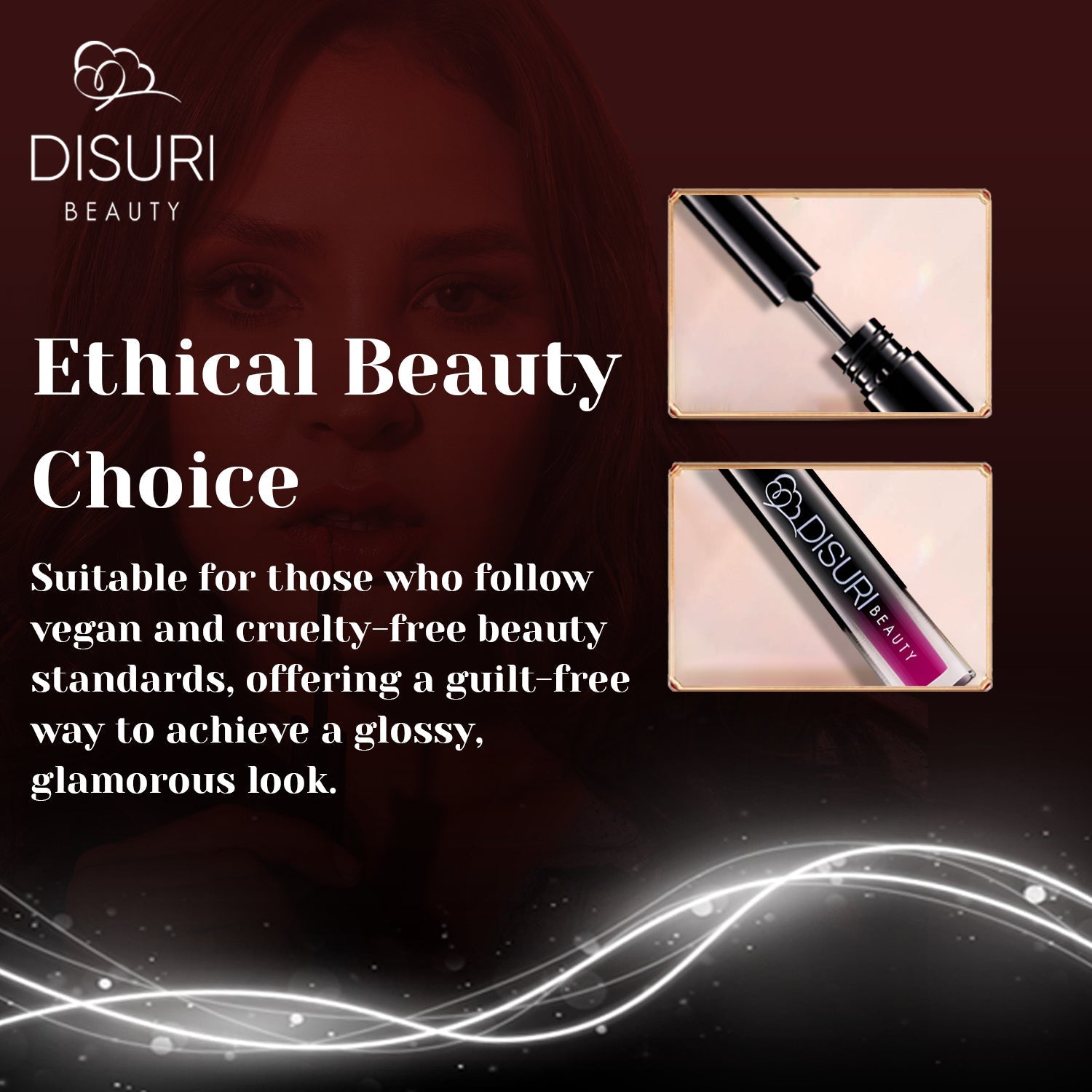 DISURI Beauty Glossy Blast Lip Gloss - Real Love (M42)