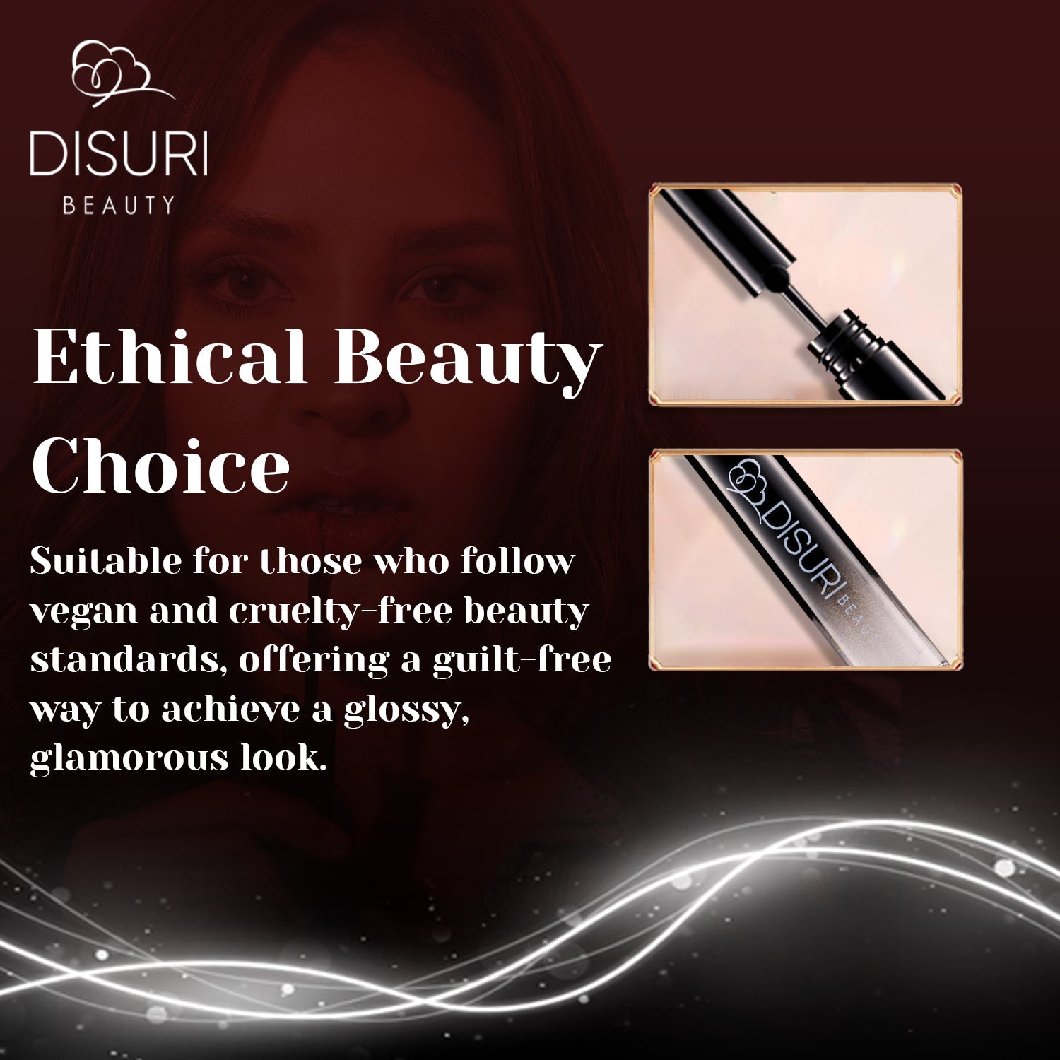 DISURI Beauty Glossy Blast Lip Gloss - Glossy Pop (M13)