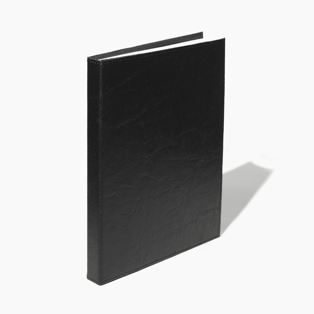Unlined Vegan Leather Notebook