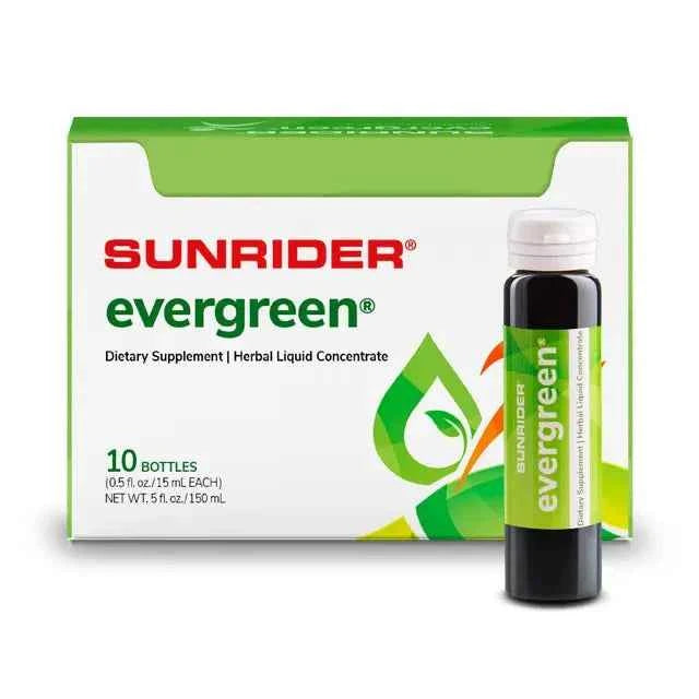 NOW AVAILABLE Evergreen | Liquid Chlorophyll Herbal Beverage by Sunrider