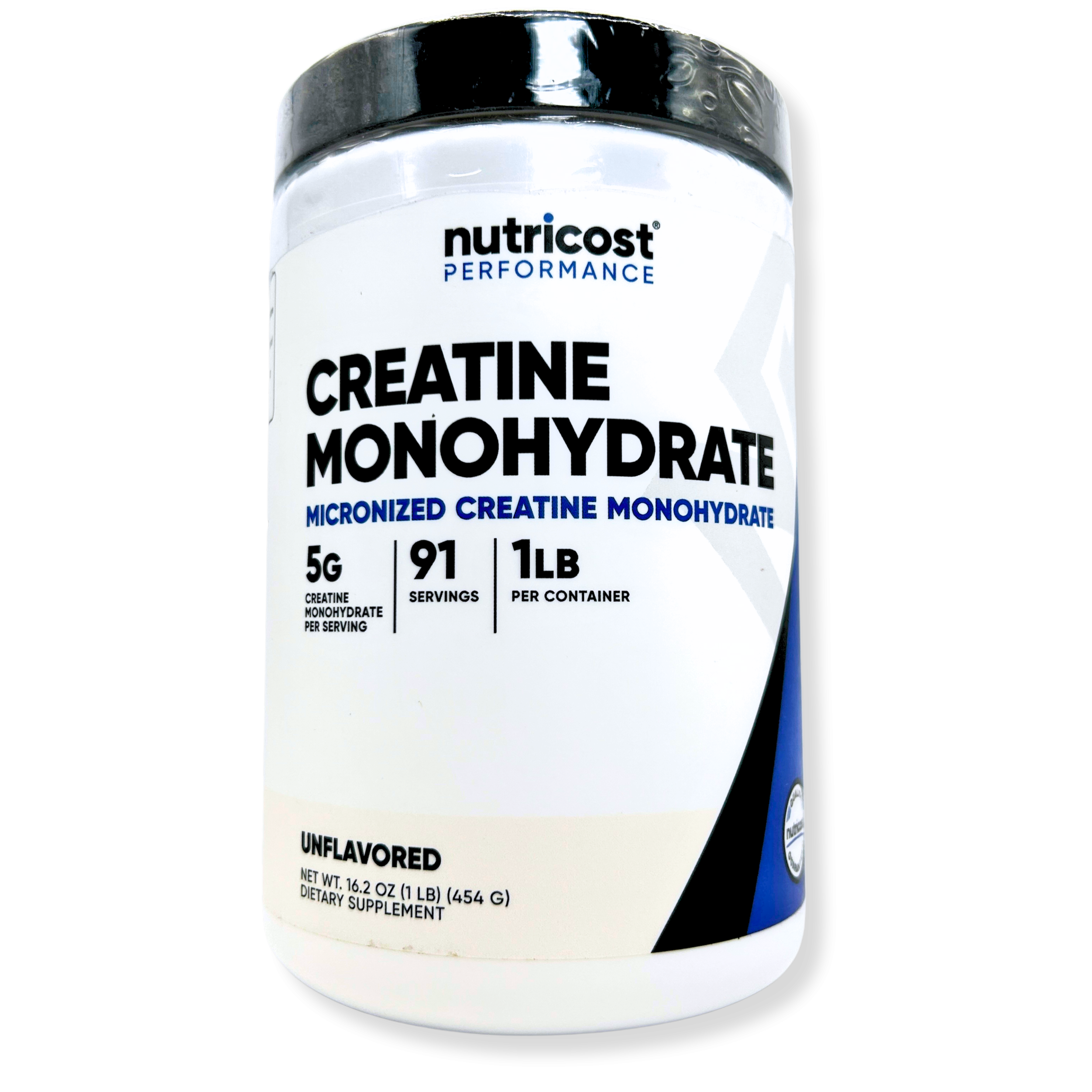Nutricost Creatine Monohydrate Powder 5g – 1LB Unflavored