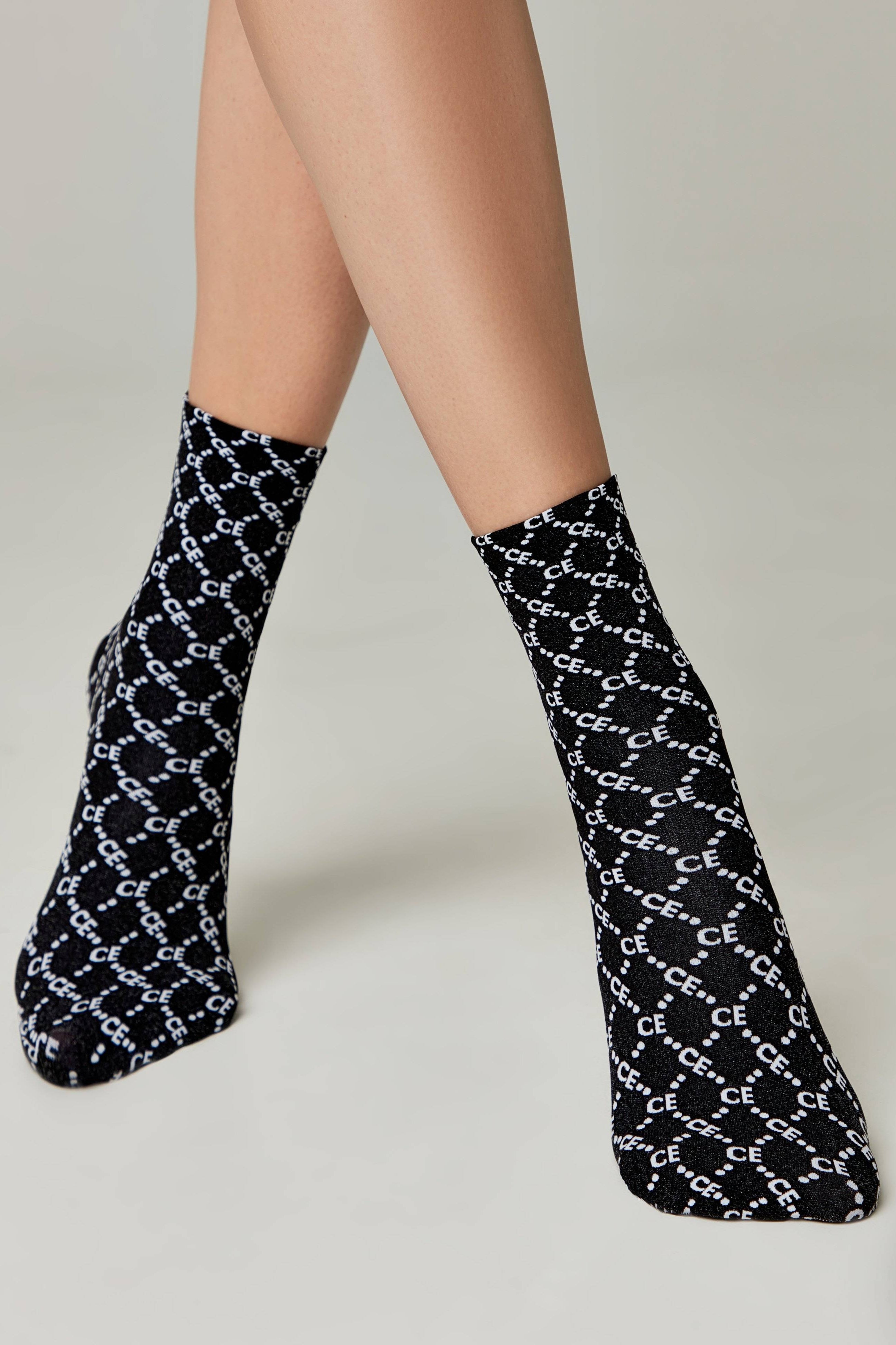 Socks Conte Fantasy - Diamond Pattern - DestGlow