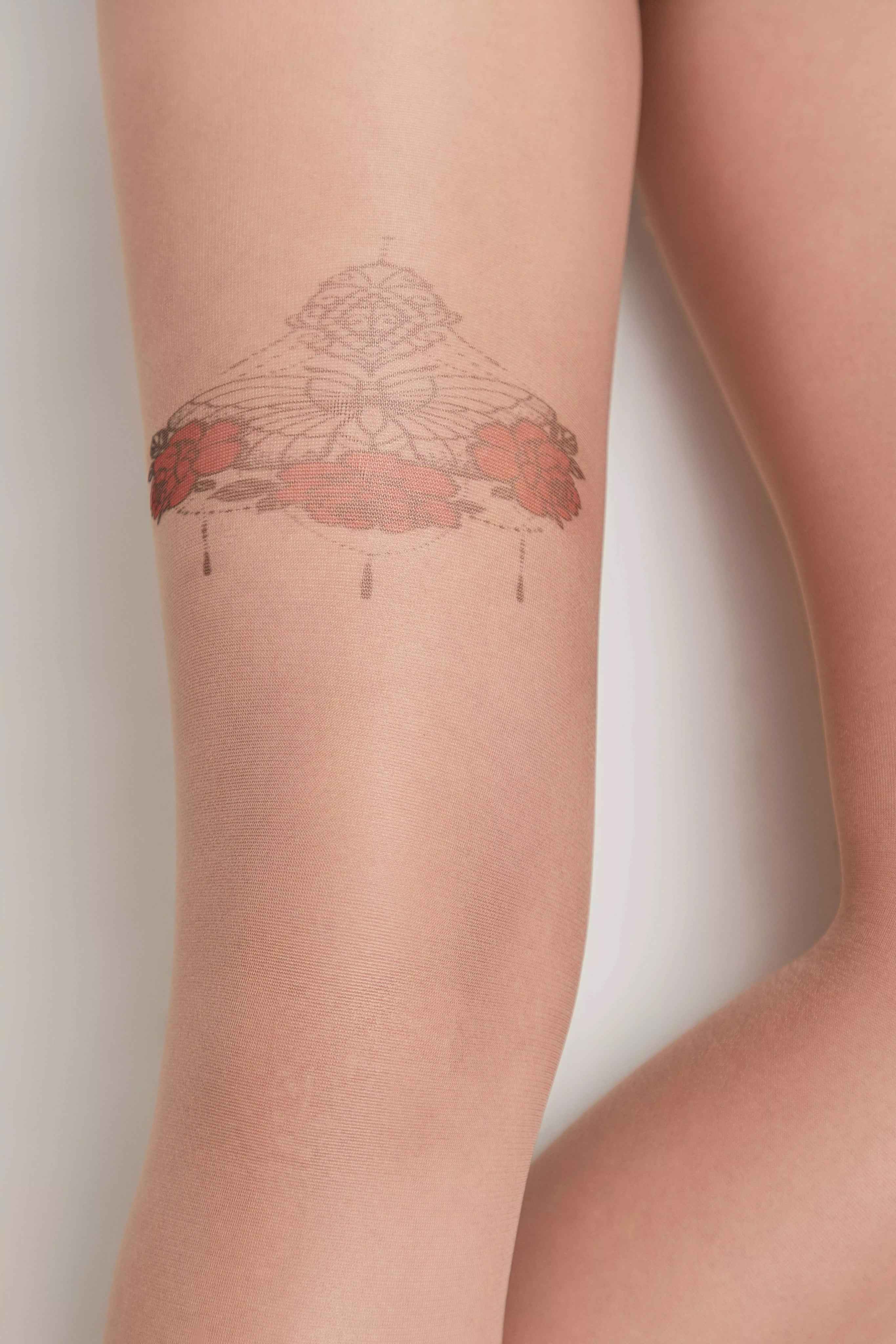 Fantasy Tights Conte Butterfly - Tattoo Design