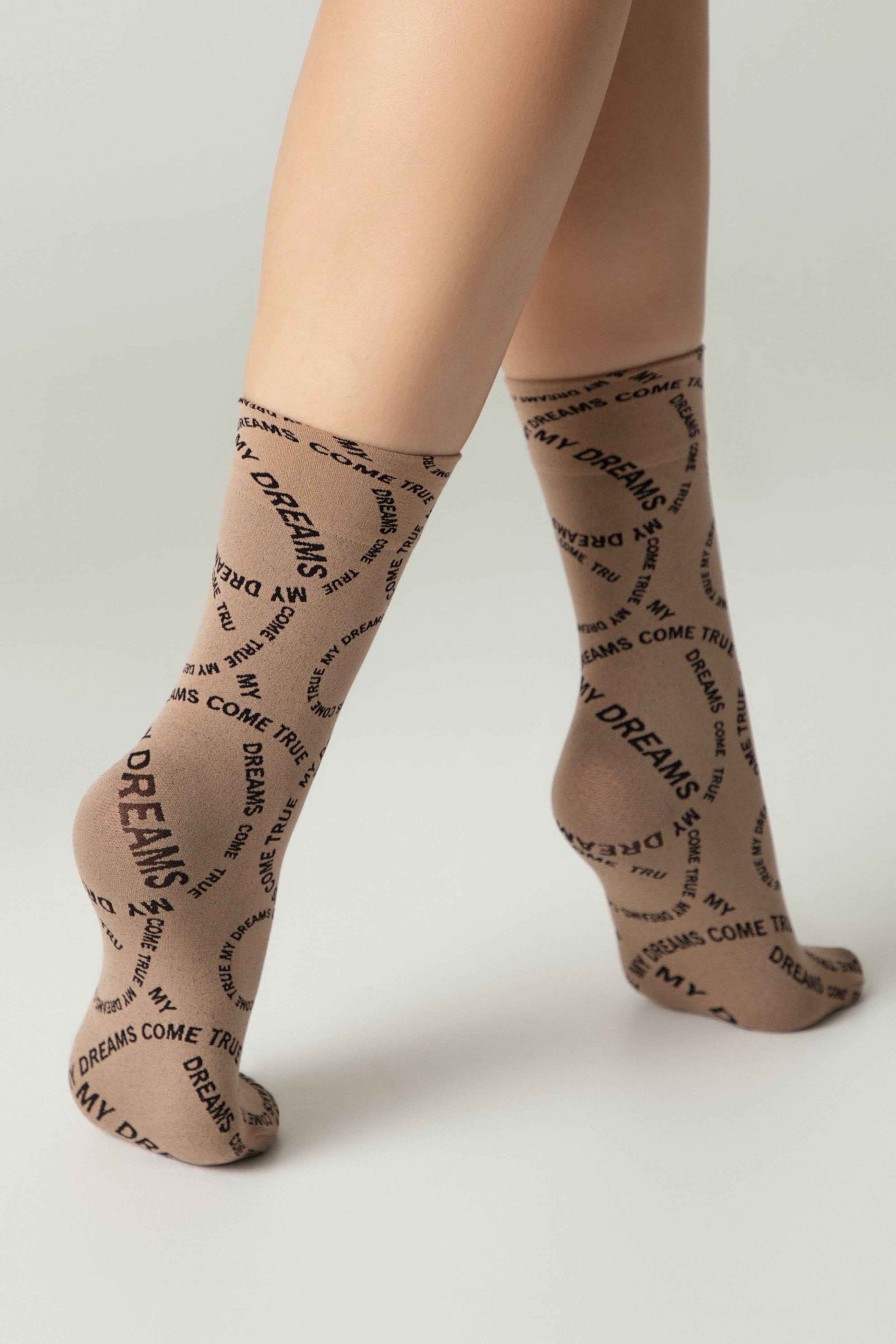 Dense Socks Conte Fantasy - Knitted "My dreams" Design