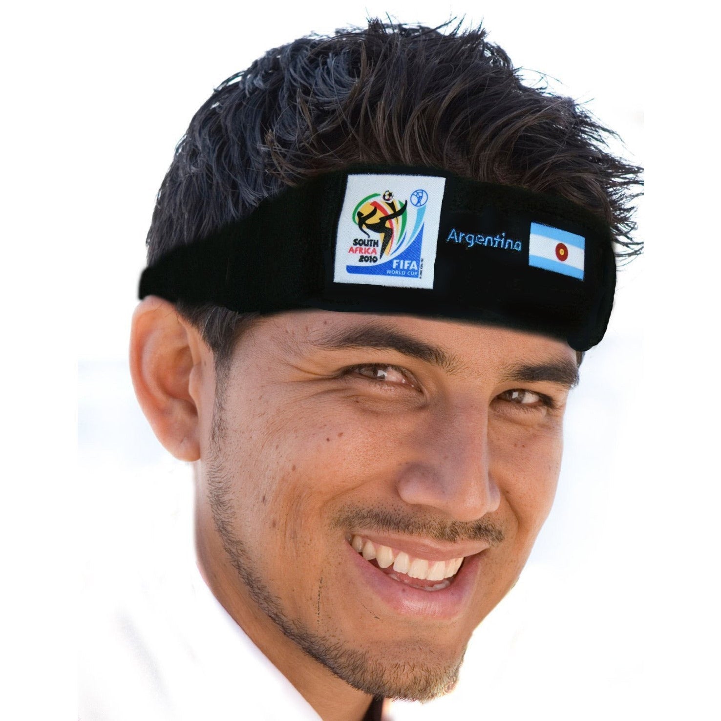 Argentina World Cup Soccer Headband - Vintage Collectible Official FIFA Licensed