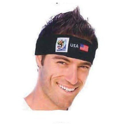 USA World Cup Soccer Headband - Vintage Collectible Official FIFA Licensed