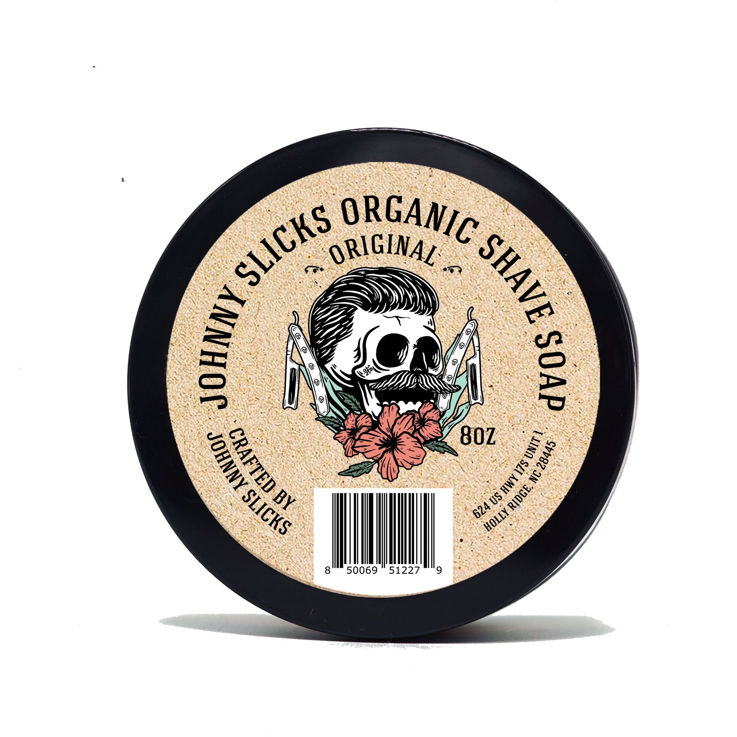 Organic Shave Soap by Johnny Slicks