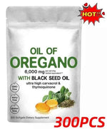 300 Softgels Oil of Oregano with Black Seed Oil