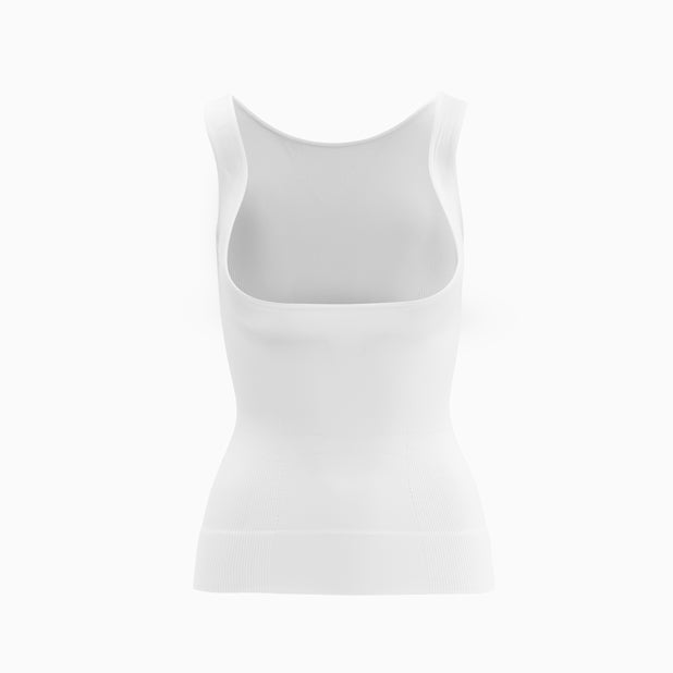Open bust shapewear tank top with flat tummy effect - DestGlow