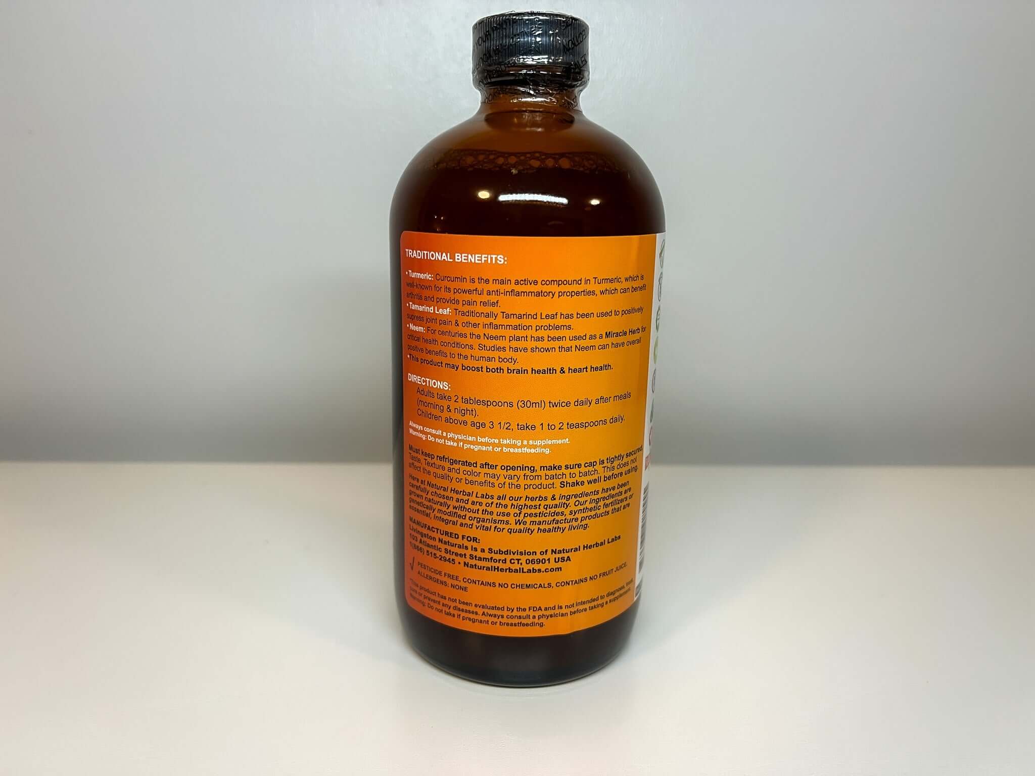 Organic Inflammation Formula by Livingston Naturals, Natural Herbal Labs