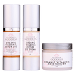 Organic Vitamin C Skincare Kit - 3 Step Anti-Aging Solution - skin care