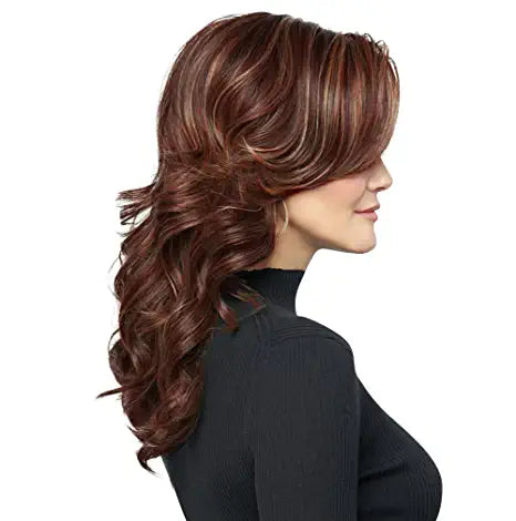 Raquel Welch Stroke of Genius Wig, RL11/25 Golden Walnut