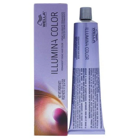 Wella Illumina Hair Color 6/76 Dark Blonde Brown Violet 2 oz