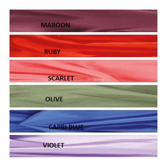 Qfitt Lux Silk Bonnet L-XL, Maroon