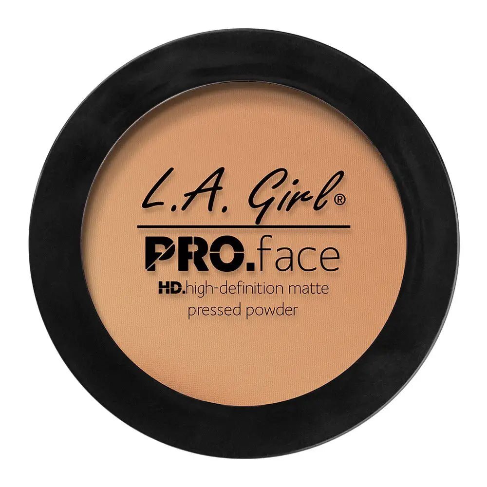 L.A. Girl Pro Face HD Matte Pressed Powder, Warm Honey