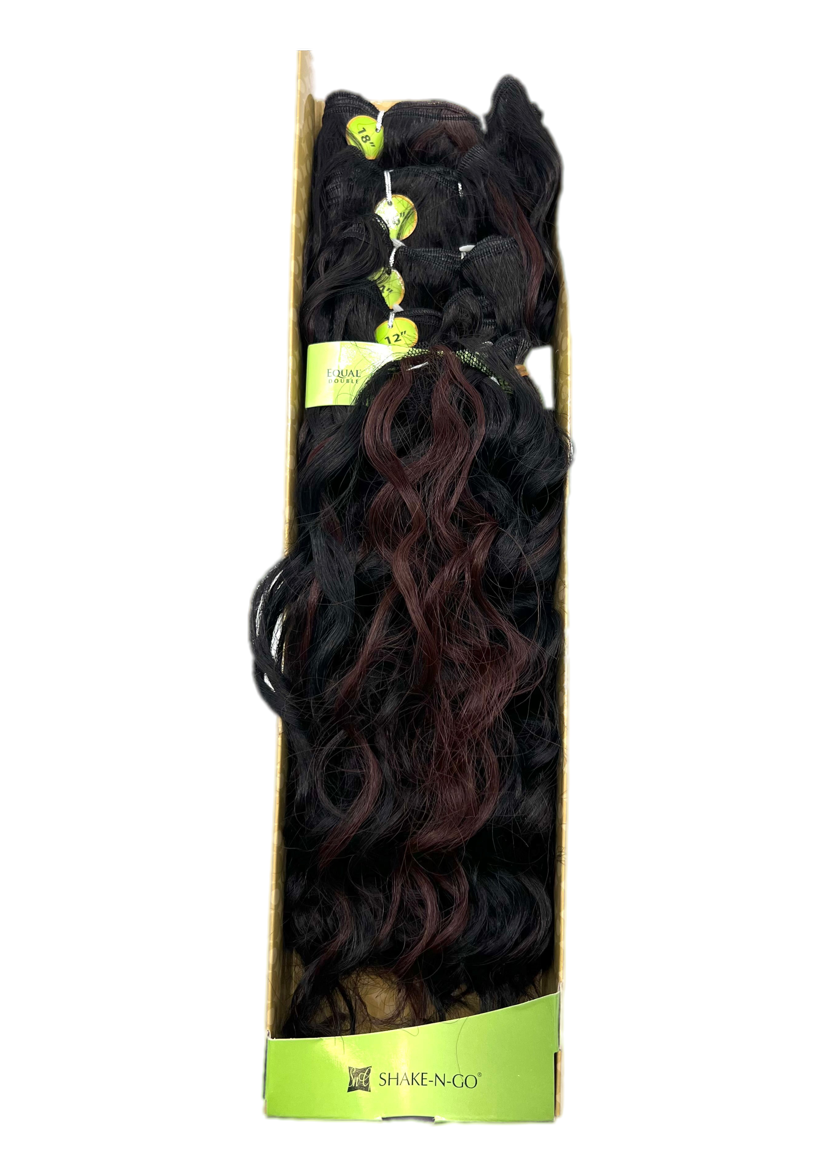 FreeTress Equal Appeal Curl Synthetic Weave, 4 Pcs with Closure, P1B/33