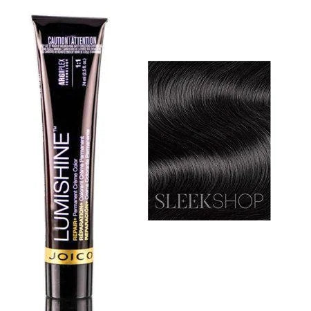Joico Lumishine Permanent Creme Color 5BA (5.8) Blue Ash Light Brown, 2.5 oz